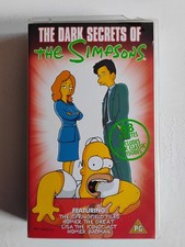 The Simpsons VHS The Dark Secrets of The Simpsons 1996 PAL UK Collectors Tape