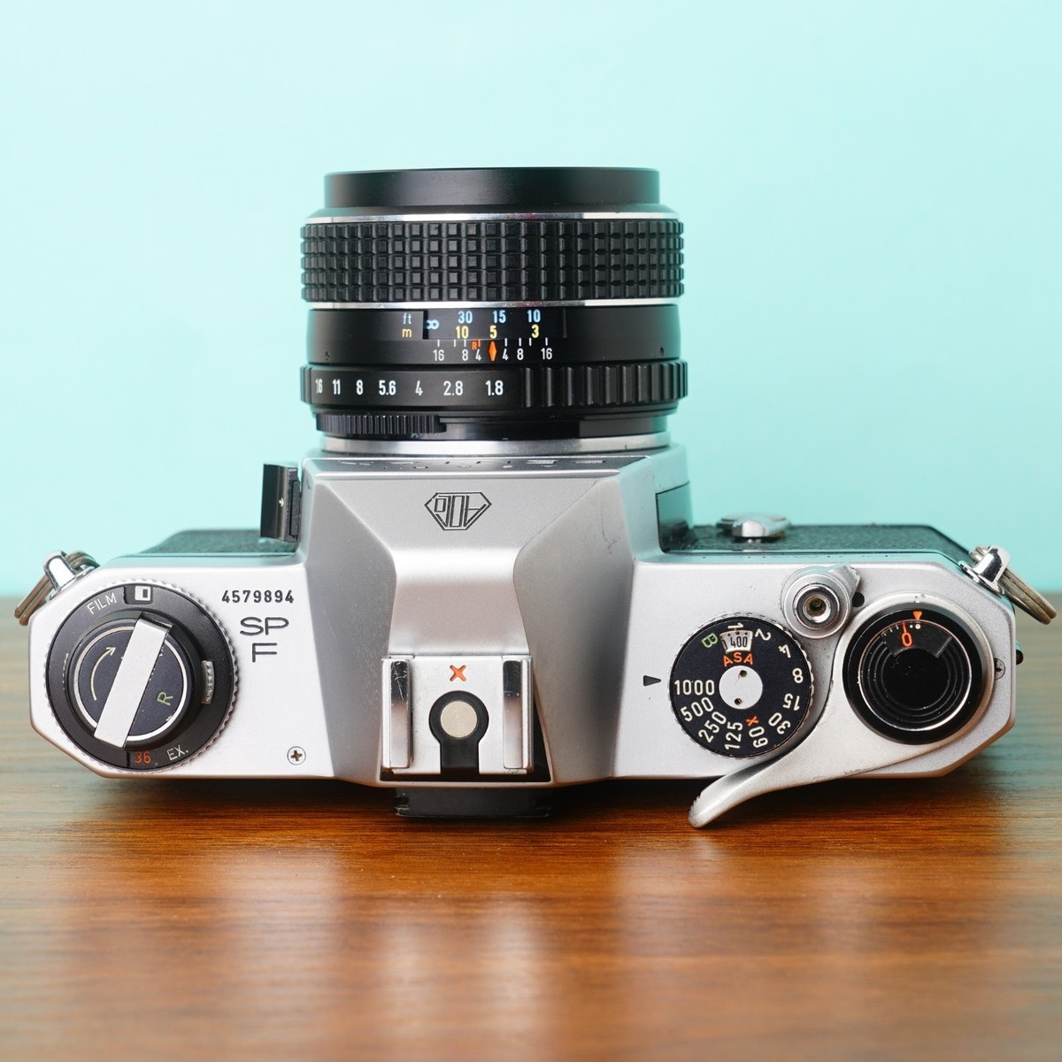 【美品】PENTAX SPOTMATIC F / SMC TAKUMER 55m MINT] PENTAX Spotmatic F SMC Takumar 55mm f1.8 FILM CAMERA