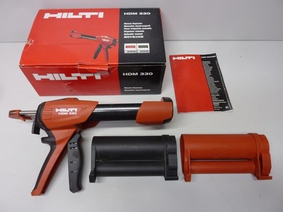 Manuelles Auspressgerät HILTI HDM 330 + HIT CR 330 + HIT CB 330