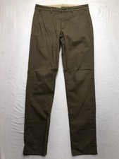 RAG & BONE Standard Issue Military Pants Men 34x33 Olive Green USA Made Chino