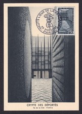 Carte Maximum - Yvert n°1381-Premier jour 1963