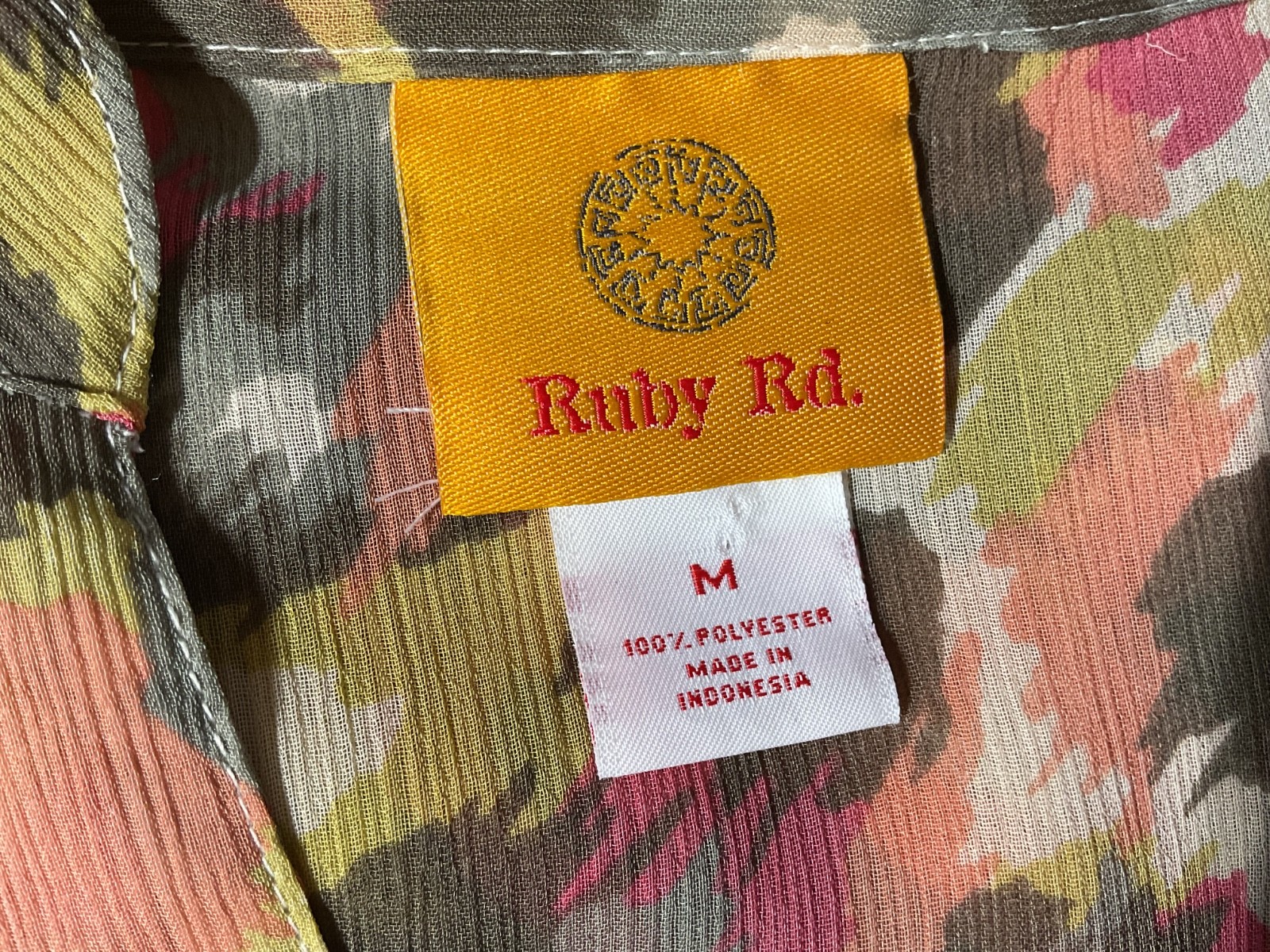 Ruby Rd Women’s Abstract Print Multicolor Blouse … - image 9