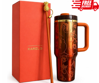 #ad The Stanley 1913 x KAROL G 40 oz Quencher H2.O FlowState Tumbler $78.00