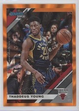 2019-20 Panini Donruss Holo Orange Laser Thaddeus Young #85 6f5