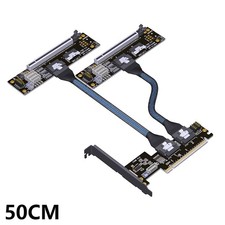 PCIe 4.0 x16 x8 x8 SlimSAS SFF-8654 Graphics ...