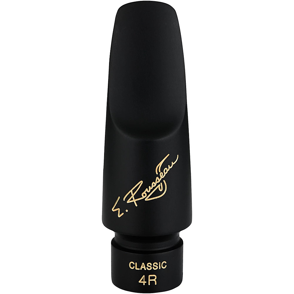 E Rousseau Rousseau Alto Saxophone Mouthpiece Classic 4R Black 26490₽
