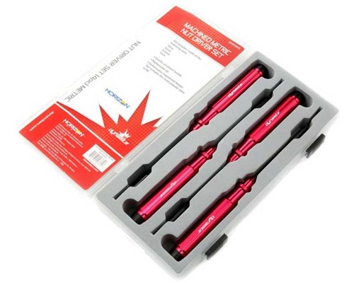 Dynamite DYNT2010 Machined Nut Driver Set Met 4 Pcs - Picture 1 of 1