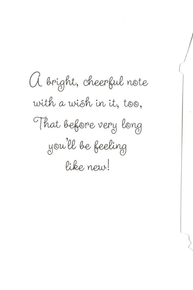 Get Well Soon Wishes Brown Mouse Mailbox Artist Sifers Hallmark Greeting Card - Image 2 of 3