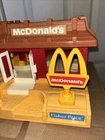 Vintage Fisher Price Little People McDonald's Restaurant Drive Thru ONLY READ