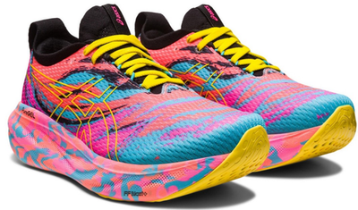 ASICS Gel-Nimbus 25 ピンク/ブルー/イエロー 25cm ASICS GEL-NIMBUS 25 Men running Shoes Size 9.5 M Aquarium/Vibrant