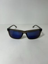 Timberland Rectangular Sunglasses Matte Gray Frame Blue Lens FRAMES ONLY