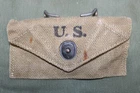 US Military Issue WW2 1941 Medical First Aid Kit Canvas Bandage Pouch JF10
