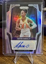 2025 Panini Prizm WNBA Satou Sabally Signatures Auto Silver Prizm