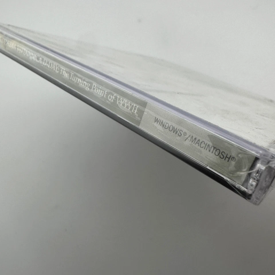 Encyclopedia Britannica D-Day The Turning Point of WW2 CD-Rom - Sealed - Image 3 of 4