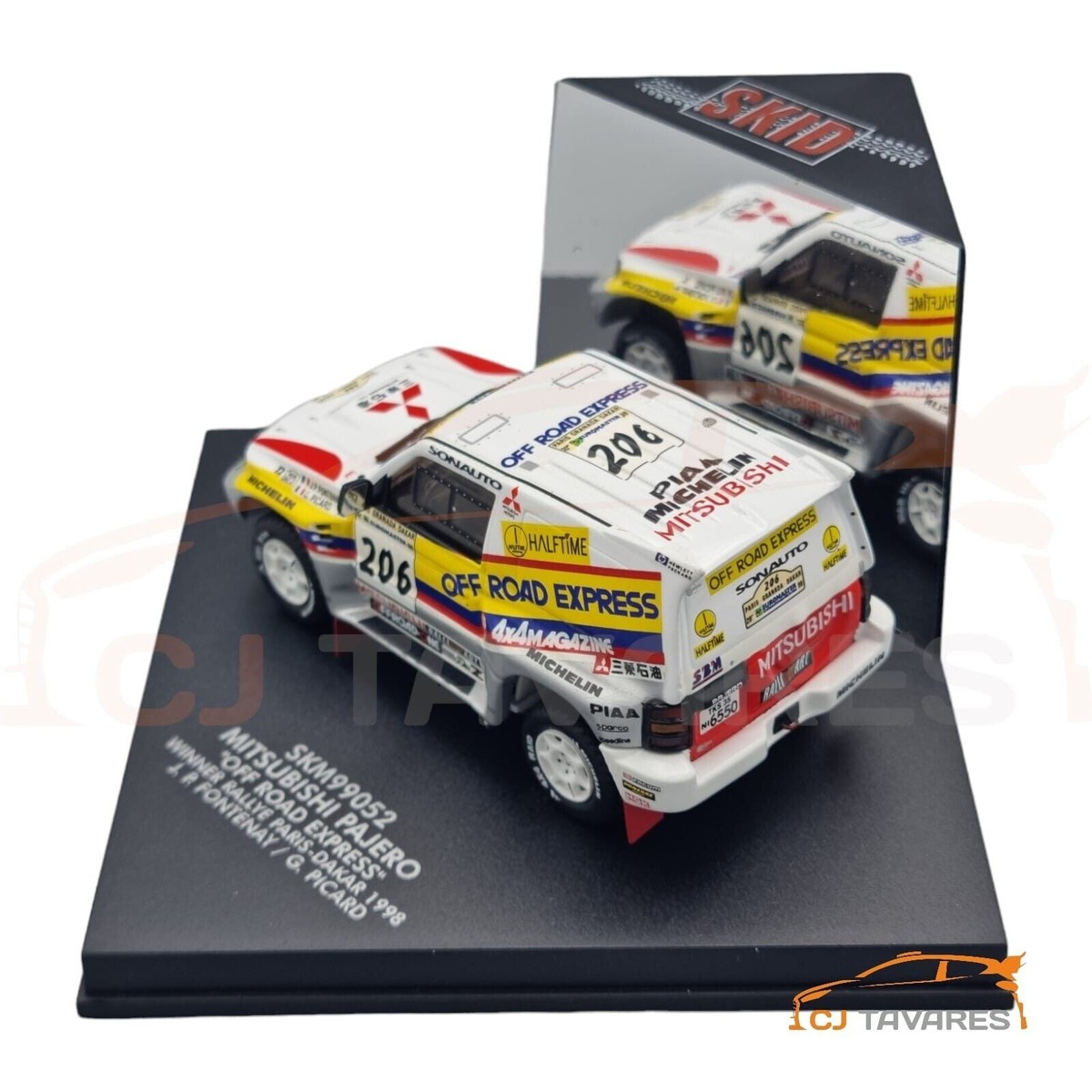 NOREV パジェロEVOLUTION 2004 DAKAR NOREV Mitsubishi Pajero Evo Evolution 2004 26th Edition