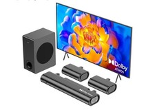 Hiwill 5.1ch Soundbar w/ 5.25'' Big Subwoofer Dolby Atmos Surround System NEW