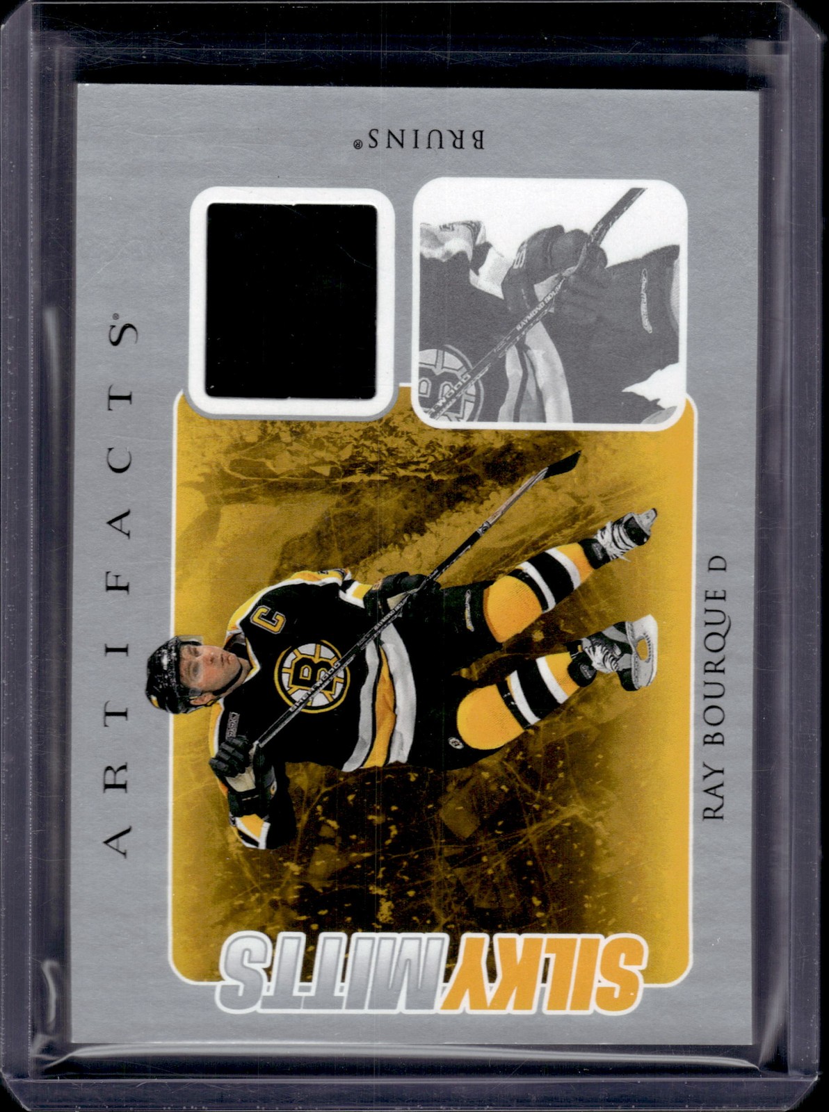 2023-24 Upper Deck Artifacts #SM-RB Ray Bourque Silky Mits