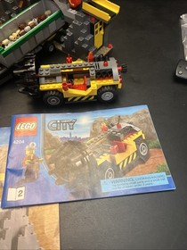 Lego City The Mine 4204 99.5% Complete W/Instructions