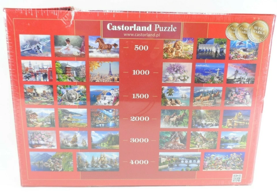 NIB Castorland Puzzle 1500 Pieces Santorini Greece Factory Sealed - Damaged Box - Image 3 of 4