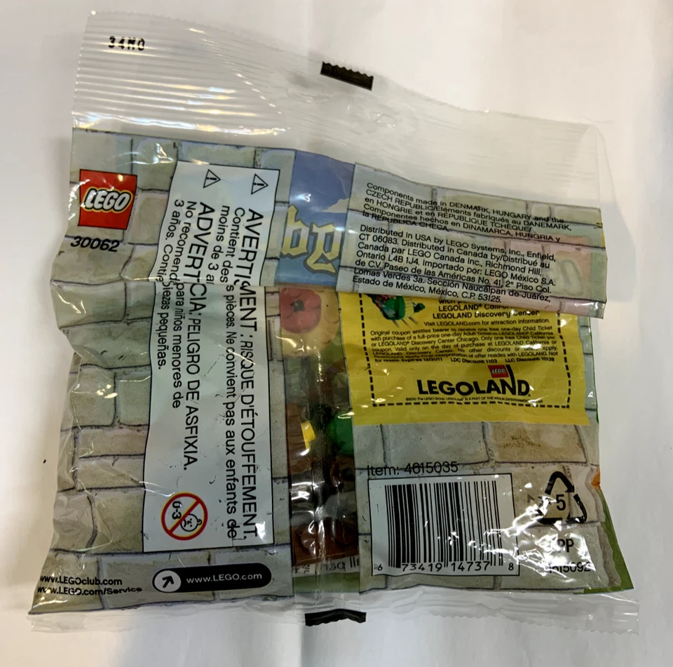 LEGO Kingdoms 30062 Target práctica bolsa de polietileno de 2010 caballero arco flecha lanzas Foto 3 de 4