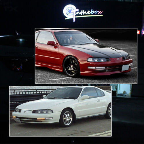 For Honda Prelude 92-96 Dynamic Amber & White LED Signal Side Marker Lamps Smoke - Foto 10 di 12