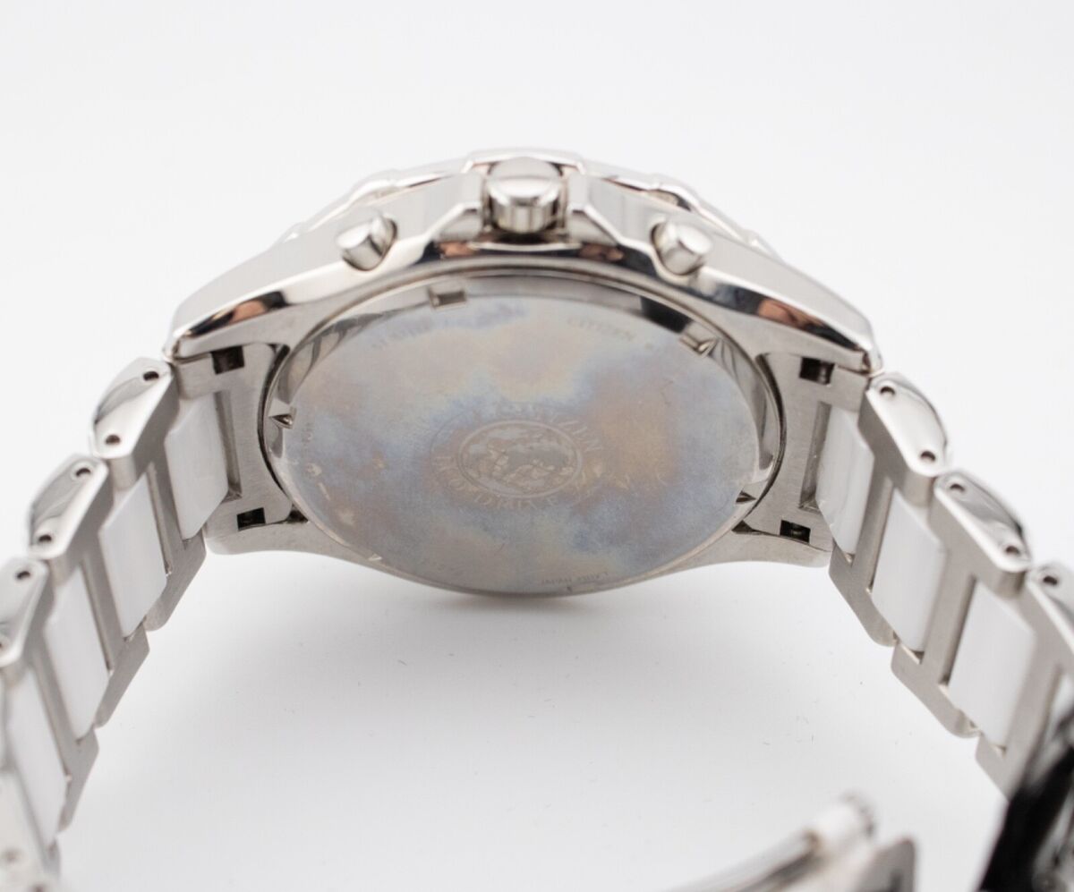 Citizen FB1230-50A Chandler White Ceramic Band Diamond Citizen FB1230-50A Chandler White Ceramic Band Diamond