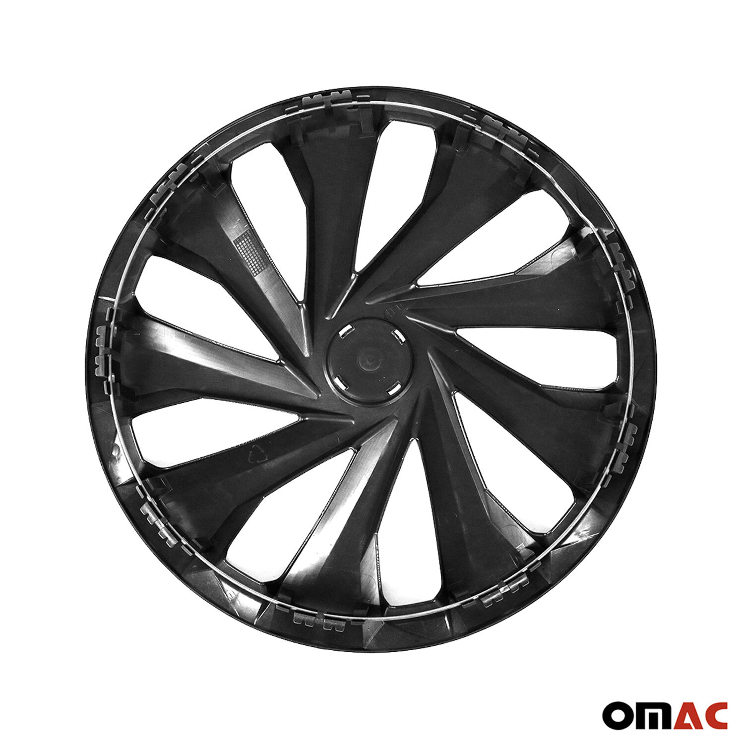 15" Premium Set 4x Wheel Covers for Honda Civic Black Hub Caps fit R15