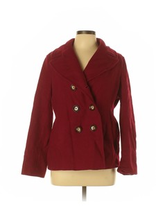 michael kors red wool coat