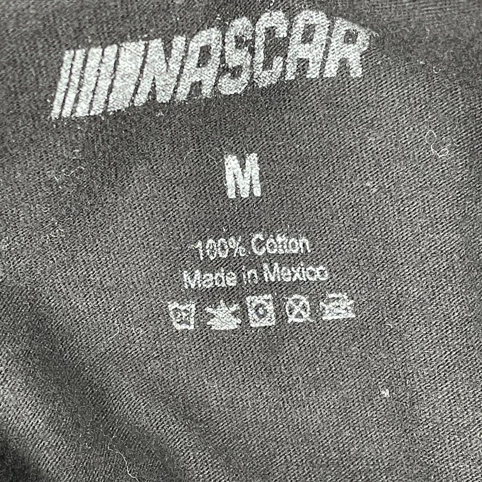 Danica Patrick T Shirt Womens Med NASCAR Go Daddy 2018 Double 500 Daytona Black - Image 3 of 4