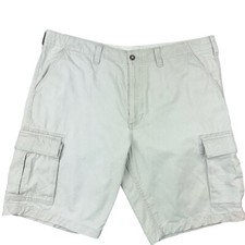 Eddie Bauer Khaki Shorts Mens Size 40 Casual Cargo Camp Hike Outdoor Gorpcore