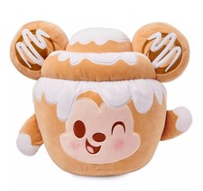 Disney Munchlings Scented Plush Mickey Mouse Cinnamon Bun Baked Treats Medium