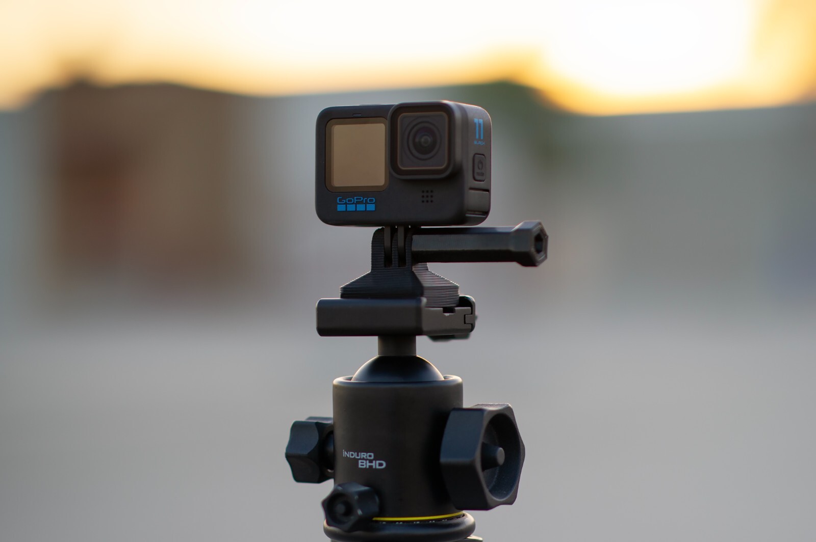 GoPro to ARCA Clamp Adapter for Tripod Ball Head Quick Mount-image