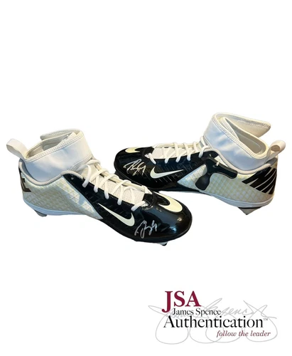 Drew Brees Signed Nike Lunar Super Bad Pro Cleats Saints Auto ~ JSA COA