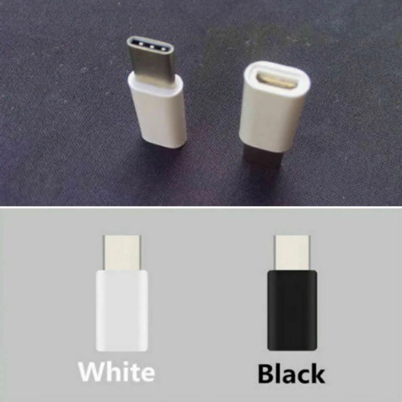 3pcs USB Type-C Male Connector to Micro USB Female Converter USB-C Adapter OTG - Image 3 of 4