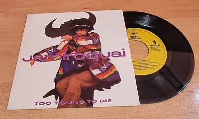 Jamiroquai レコード　12インチ　LP JAMIROQUAI Too young to die 7