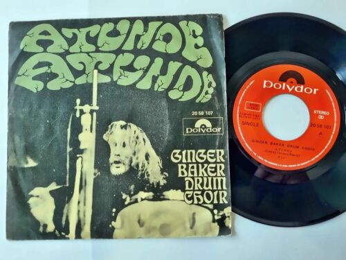 Ginger Baker Drum Choir - Atunde 7'' Vinyl Spain - Photo 1/5