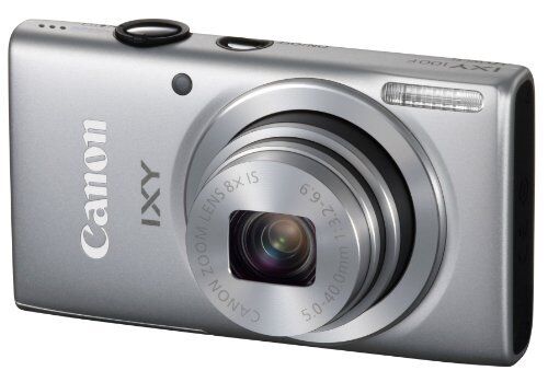 Canon IXY200 Compact Digital Camera Optical 8X Zoom Silver Tested Working