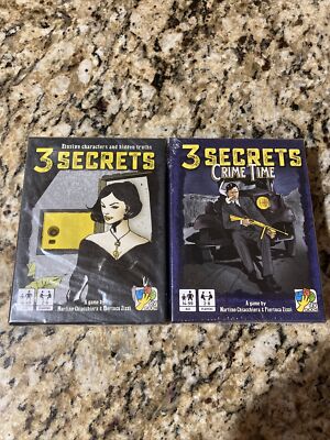 3 Secrets & 3 Secrets Crime Time - Card Games - DV Giochi - Chiacchiera & Zizzi