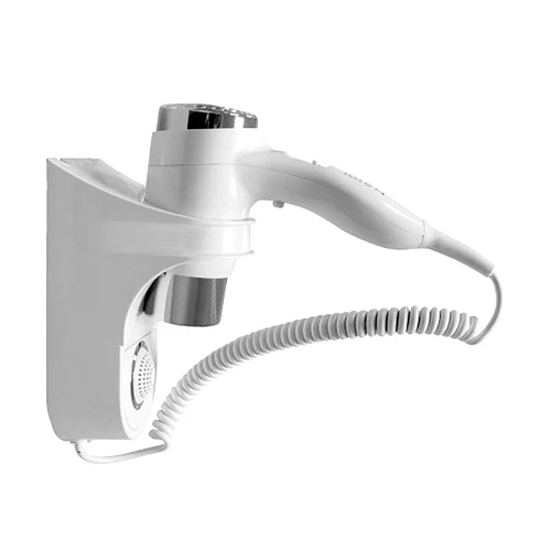 Wall Mounted Holster Hair Dryer High Power 1400W Hotel Gym ION Ionic Technology