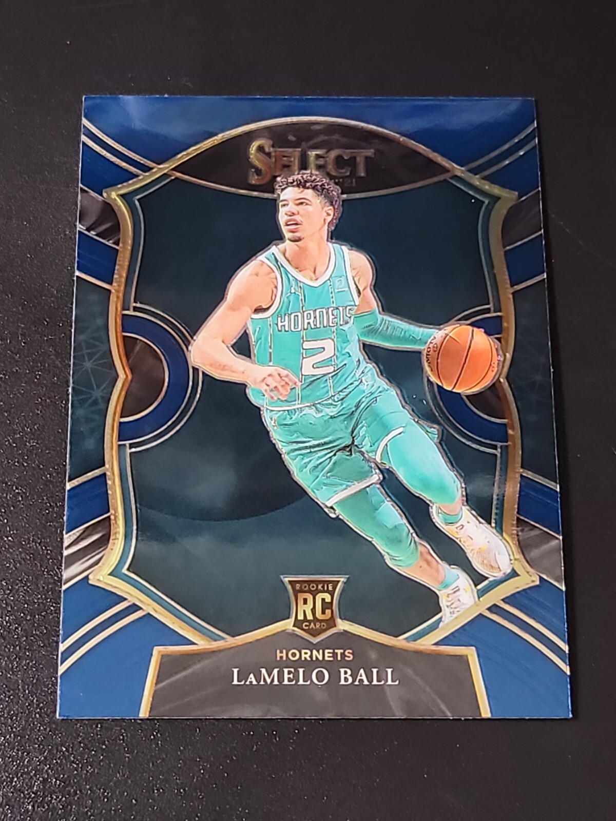 2020-21 Panini Select Concourse Blue LAMELO BALL Rookie RC Hornets