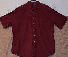 DOCKERS By LEVIS 2XL vtg Mens Short Sleeve Button Up Shirt - 2002