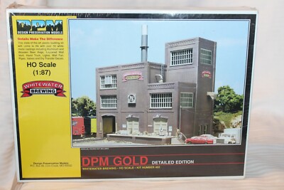 HO Scale Design Preservation Models, Whitewater Brewing Building Kit, #402 BNOS