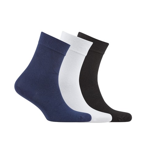 Cosyfeel® Women Crew Dress Socks 3-Pack Bamboo Material Durable Seamless Toe - Picture 113 of 133
