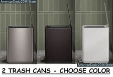 2 PACK - Kohler 6L / 1.6 Gal. Step On SMALL Trash Can - Choose your COLOR!!