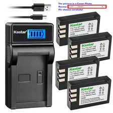 Kastar Battery LCD USB Charger for Fuji NP-140 BC-140 Fujifilm FinePix S200EXR