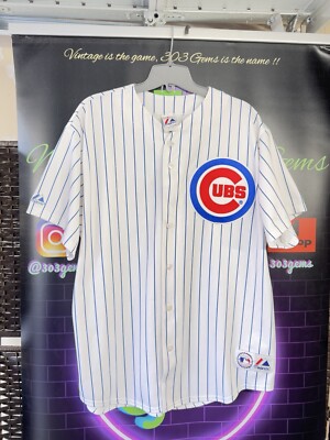 Authentic Derek Lee #25 Chicago Cubs STITCHED Majestic MLB