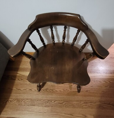 RICHARDSON BROTHERS Captain Windsor Chair Spindle Back Set | eBay
