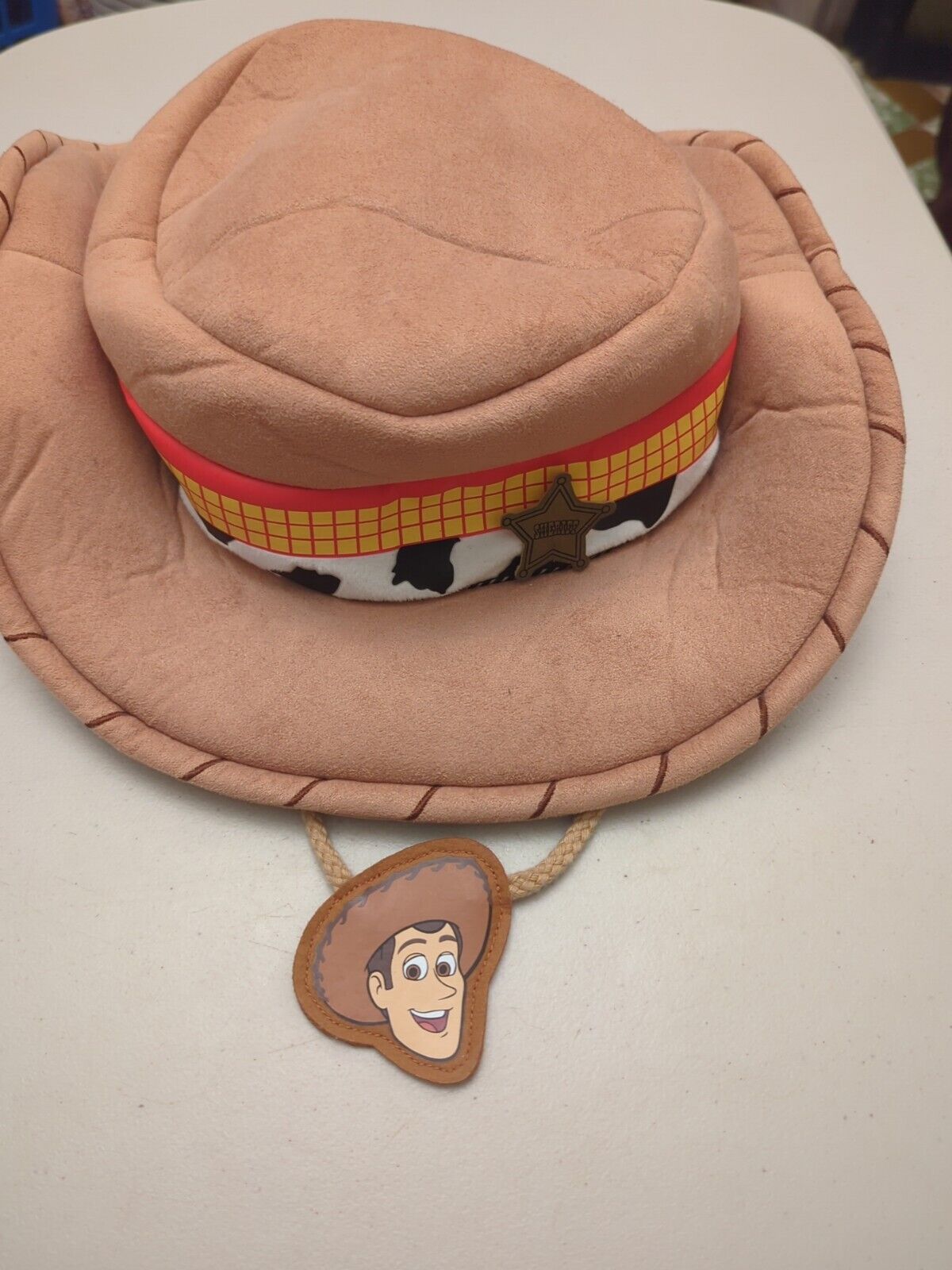 Japan Tokyo Disney Toy Story Woody Hat Sheriff Hat Size Adult 58cm