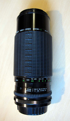 SIGMA HIGH-SPEED ZOOM  80-200mm  1:3,5-4 multicoated für Konica