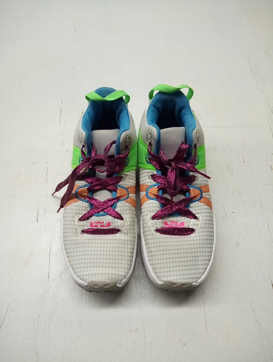 Nike LeBron Witness 7 VII Shoes Grey Fog Hyper Pink DM1123  display picture 1